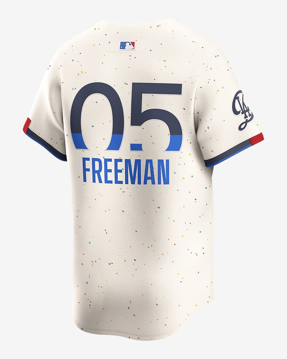 Freddie Freeman Los Angeles Dodgers City Connect Men s Nike Dri FIT ADV MLB Limited Jersey. Nike